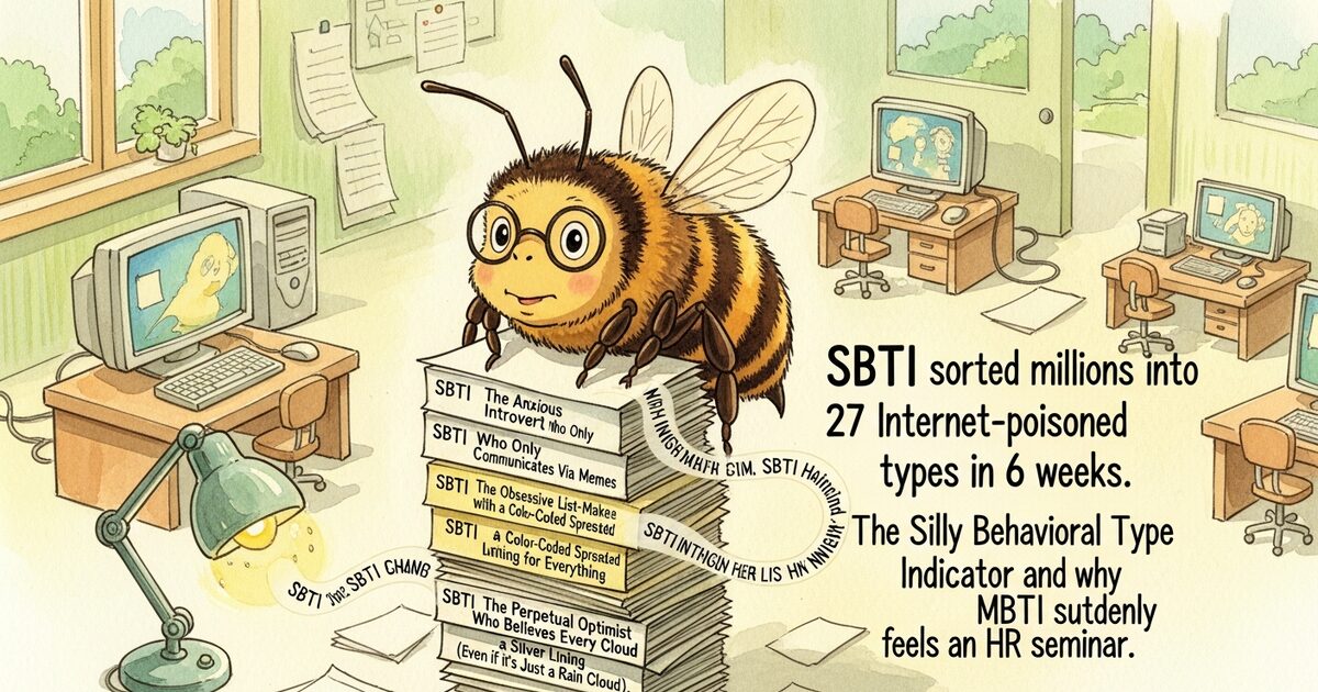 SBTI: Тест на 27 типов, который в 2026 году съедает MBTI с потрохами